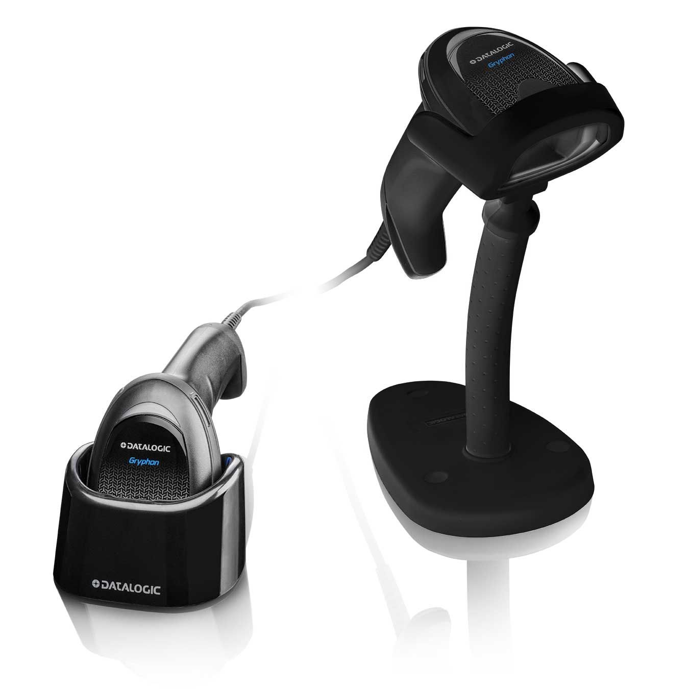 Gryphon I GD4520, Kit, 2D Mpixel Imager, USB-only, Black, Disinfectant Ready Antimicrobial (Kit includes Scanner and USB Cable 90A052258)_2