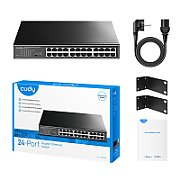 Cudy GS1024 network switch Gigabit Ethernet (10/100/1000) Black_4