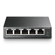 TP-Link TL-SG1005P łącza sieciowe Nie zarządzany Gigabit Ethernet (10/100/1000) Obsługa PoE Czarny_1