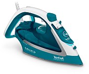 Fier de calcat Tefal EasyGliss Plus FV5737E0, 2500W, jet de abur 220g/min, abur variabil 0- 45g/min, rezervor apa 270ml, talpa Durilium Airglide, oprire automata, turcoaz_1