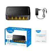 Cudy FS105D network switch Fast Ethernet (10/100) Black_5