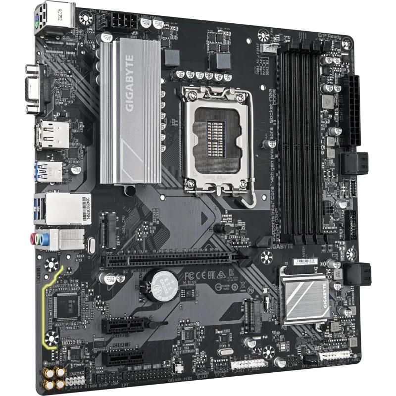 Placa de Baza GIGABYTE B760M D3HP LGA1700, 4x DDR5, 1x D-Sub 1x HDMI 1x DP, 1x PCIE 4.0 x16 2x PCIE 3.0 x1, 2x M.2, 4x SATA 6GB/s, mATX_3