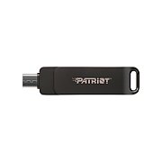 Flashdrive PATRIOT Rage R550 64GB 100 MB/S USB A+C Swivel Design (PE64GR550DSAD) Black_1