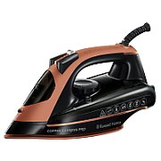 Fier de calcat Russell Hobbs Copper Express Pro 23986-56, 2600 W, Talpa cu infuzie de cupru, 150 g/min, 315 ml, Autocuratare, Negru/Bronz_1