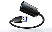 CABLU USB Baseus AirJoy prelungitor, USB3.0(T) la USB3.0(M) 2A, brodat, 1m, negru 