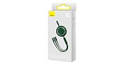 CABLU alimentare si date Baseus Bright Mirror 2 One-for-three Retractable, pt smartphone,USB la Micro-USB+Lightning + USB Type-C 100W, 1.1m, verde 