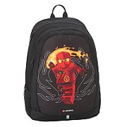 Ghiozdan scoala LEGO - design NinjaGo, Red_1