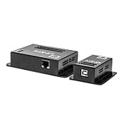 Lindy 50m 4 Port USB 2.0 Cat.5e Extender  Technical details  Specifications  USB Standard: USB 2.0 Supported Bandwidth: 480Mbps Maximum Distance: 50m (164.04ft) Transmission Medium: Cat.5/5e/6 or higher network cable Chipset: NS1021 Special Features: Power over Cable   Connectors  Transmitter Input_2