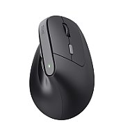 Mouse ergonomic fara fir Trust Bayo II, rezolutie maxima 2400 DPI, 6 butoane, interfata USB-C,  2.4GHz, negru_2