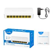 Cudy FS108D network switch Fast Ethernet (10/100) White_3
