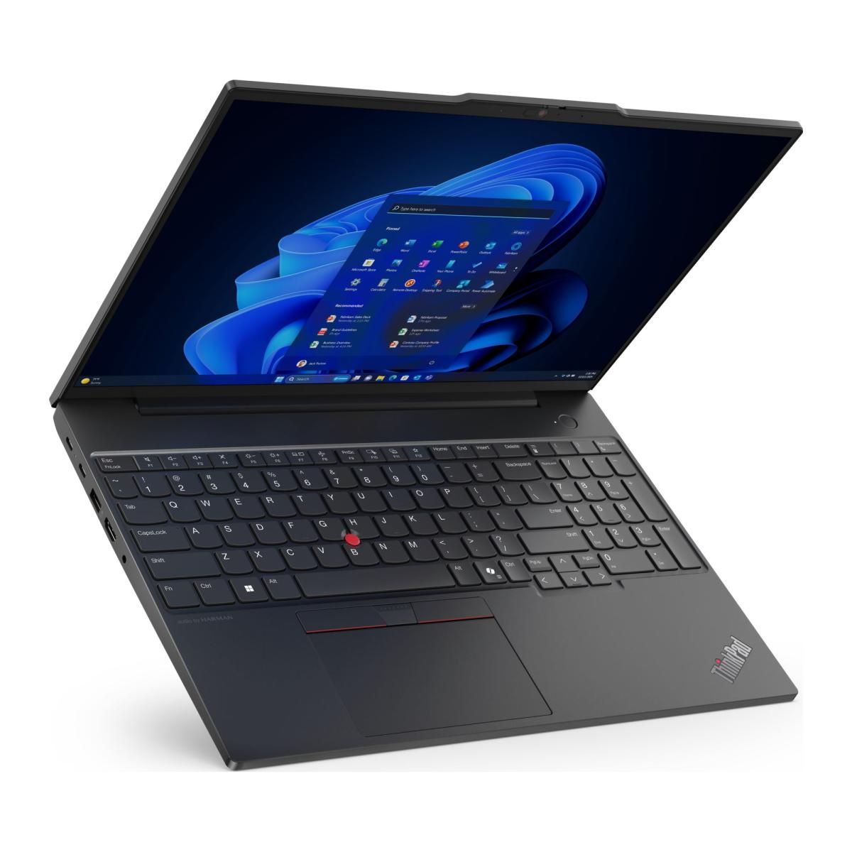 Lenovo ThinkPad E16 AMD Ryzen™ 5 7535HS Laptop 40.6 cm (16 ) WUXGA 16 GB DDR5-SDRAM 512 GB SSD Wi-Fi 6E (802.11ax) Windows 11 Pro Black_6