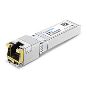 Dell compatible (MSA) Copper 10G SFP Module (10GBASE-T/5GBASET/ 2.5GBASE-T/1000BASE-T Ethernet for 10G SFP+ ports, up to 30m using Cat6a/7 cable, RJ45 Interface, 002 spec, Temp. 0-70C)_1