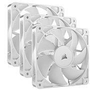 Ventilatoare Carcasa CORSAIR RS120 3x120mm ALB, viteza 0.420-2100 RPM +/- 10%, Airflow: 13.3-72.8 CFM, Presiune Statica: 0.2-4.15 mm-H2O, Nivel de zgomot: 10-36dBA_1