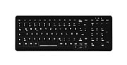 HYGIENE COMPACT KEYBOARD WITH/NUMPAD SEALED USB BLACK_1
