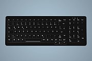 HYGIENE COMPACT KEYBOARD WITH/NUMPAD SEALED USB BLACK_6