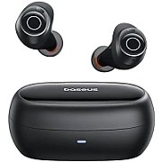CASTI Baseus Bowie MA20, pt smartphone, wireless TWS, bluetooth 5.3, microfon pe casca, negru 