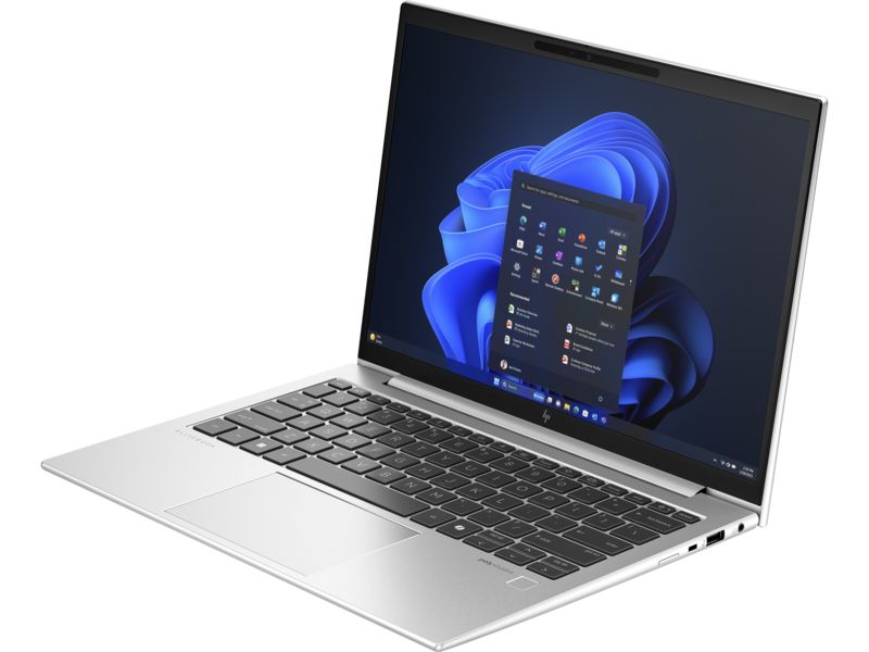 Laptop HP EliteBook 830 G11, 13.3 inch WUXGA (1920x1200) WLED+LBL UWVA Anti Glare Image Recognition 300 nits, Intel Core U7-155U 12-Core (1.7GHz, up to 4.8GHz, 12MB), video integrat Intel Graphics, RAM 32GB LPDDR5X 7500 MHz, SSD 1TB PCIe NVMe, no ODD, Active SmartCard, Audio by Poly Studio, două_4