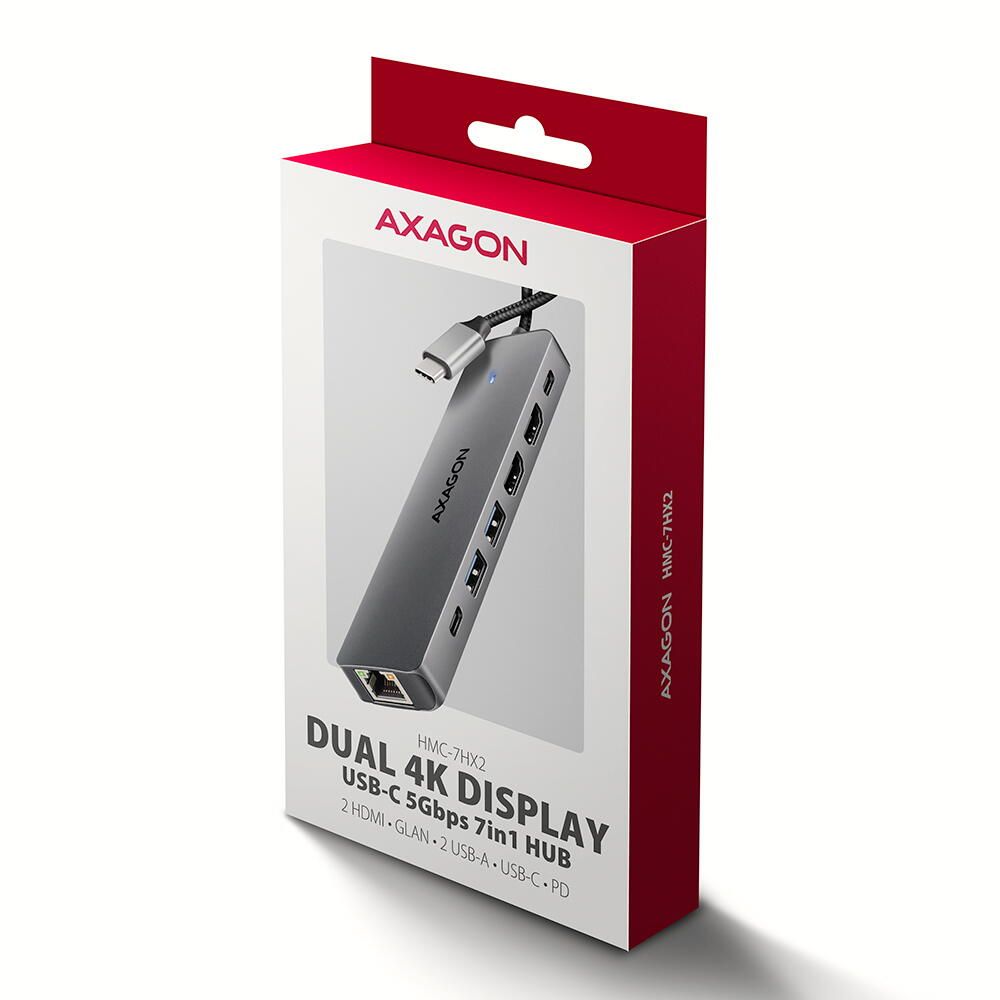 HMC-7HX2, USB-C, USB-A, HDMI, RJ-45, PD 100W_2