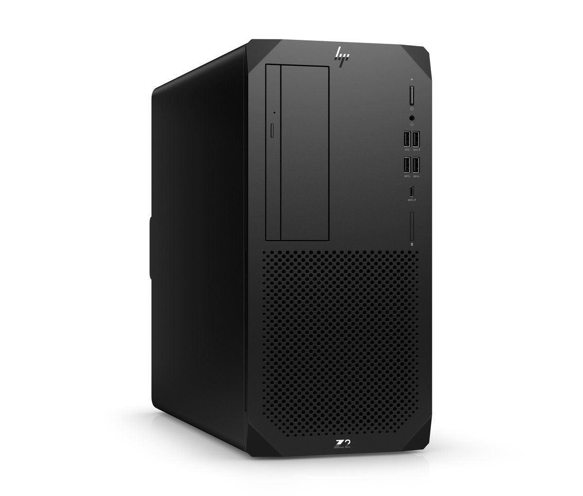Desktop Workstation HP Z2 G9 Tower, Intel Core i7-14700K 20-Core (2.5GHz, up to 5.6GHz, 28MB), video dedicat nVIDIA RTX 2000 Ada 20 GB, RAM 32GB DDR5 4800MHz (2x16GB), SSD 1TB +512 GB PCIe-4x4 2280 TLC M.2 Z Turbo, no ODD, LAN 10/100/1000, porturi: 10x USB Type-A/ 2x DP 1.4/ Audio Jack/ 1x RJ-45/ SD_2