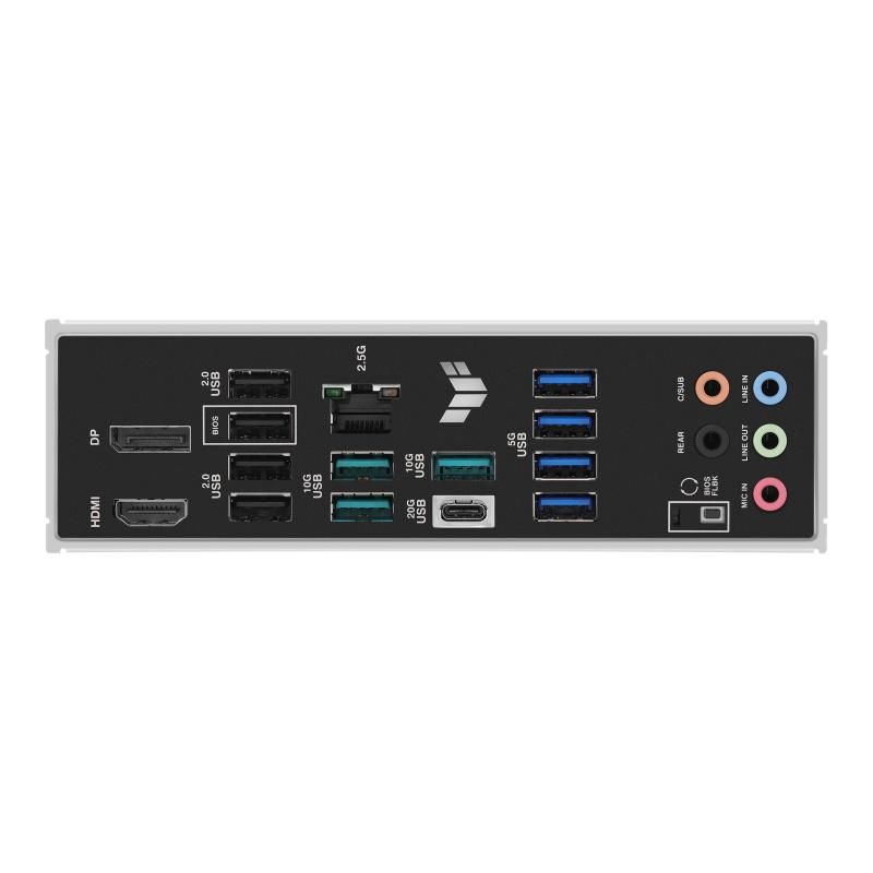 Placa de Baza ASUS TUF GAMIG B850M-PLUS AM5, 4x DDR5, 1x DP 1x HDMI, 1x PCIE 5.0 x16 1x PCIE 4.0 x16 1x PCIE 4.0 x1, 3x M.2, 4x SATA 6GB/s, mATX_9