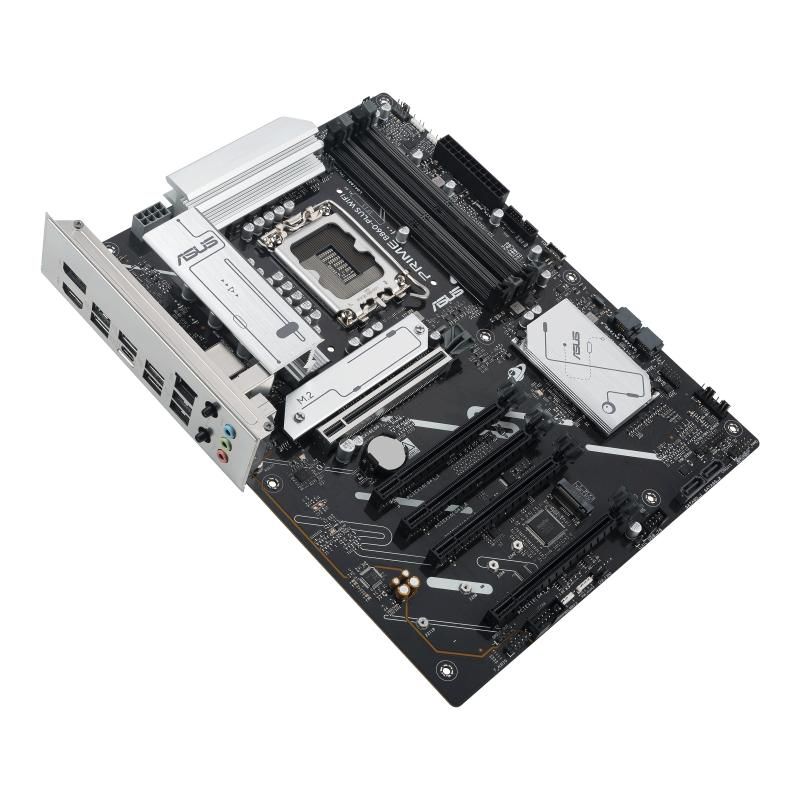 Placa de Baza ASUS PRIME B860-PLUS WIFI LGA1851, 4x DDR5, 1x DP 1x HDMI, 1x PCIE 5.0 x16 4x PCIE 4.0 x16, 2x M.2, 4x SATA 6GB/s, ATX_7