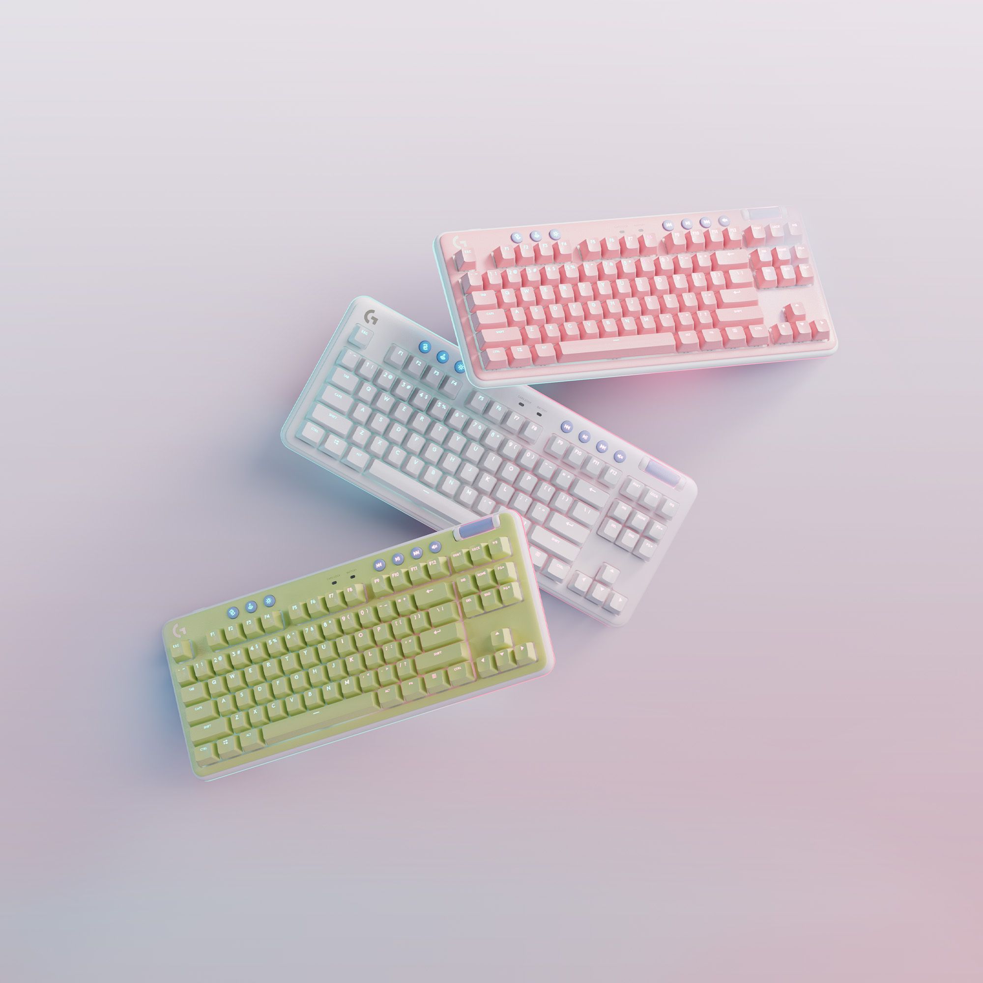 G715 WIRELESS GAMING KEYBOARD -/OFF WHITE - DEU - CENTRAL_7