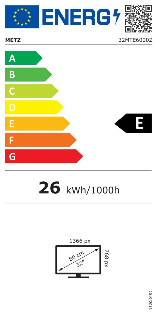 Televizor METZ LED 32MTE6000, 80 cm, Smart Google TV , HD, Clasa E (Brand German)_4