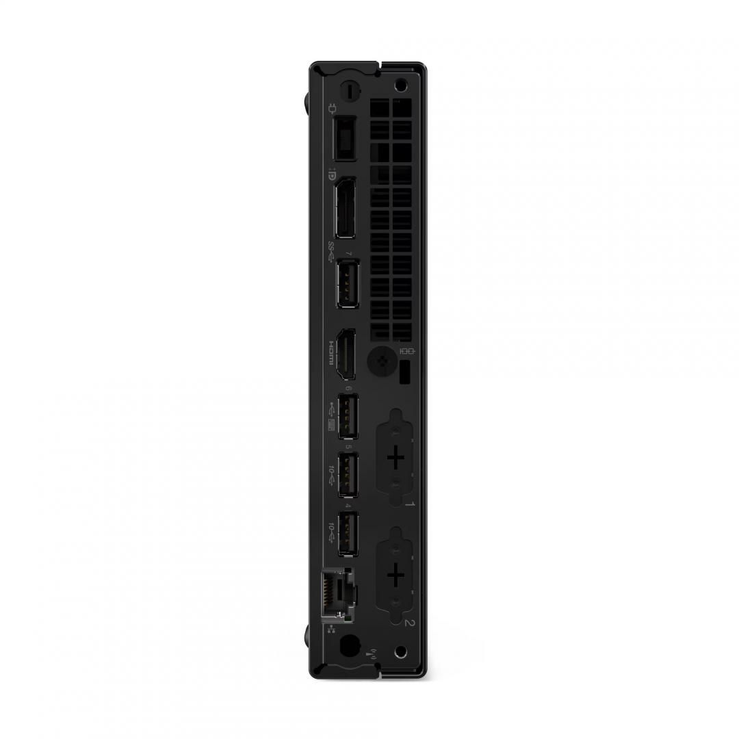 Desktop Lenovo ThinkCentre M70q Gen 5 Tiny, Intel® Core™ i5-14400T,  RAM 1x 16GB SO-DIMM DDR5-4800, 512GB SSD M.2 2280 PCIe® 4.0x4 NVMe® Opal, Video: Integrated Intel® UHD Graphics 730, Optic: None, Card reader: No card reader, 3YO_5
