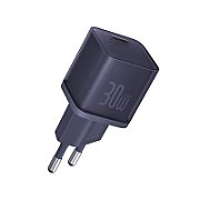 INCARCATOR retea Baseus GaN5S, Quick Charge 30W, 1 x USB Type-C 5V/3.0A, violet inchis