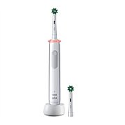 Electric Toothbrush Oral-B Pro 3 3000 Cross Action Battery Operated For Adults Number of Brush Heads in Set: 2 Number of Brushing Modes: 3 White_1