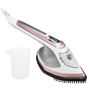 Adler 2in1 Garment Steamer and Iron | AD 5044 | Handheld | 1400 W | 0.18 L | 25 g/min | White/Gold_1