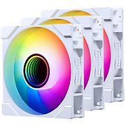 PHANTEKS M25 Gen2 PWM D-RGB Lüfter  3er-Pack - Reverse Blade  120mm  weiß_1
