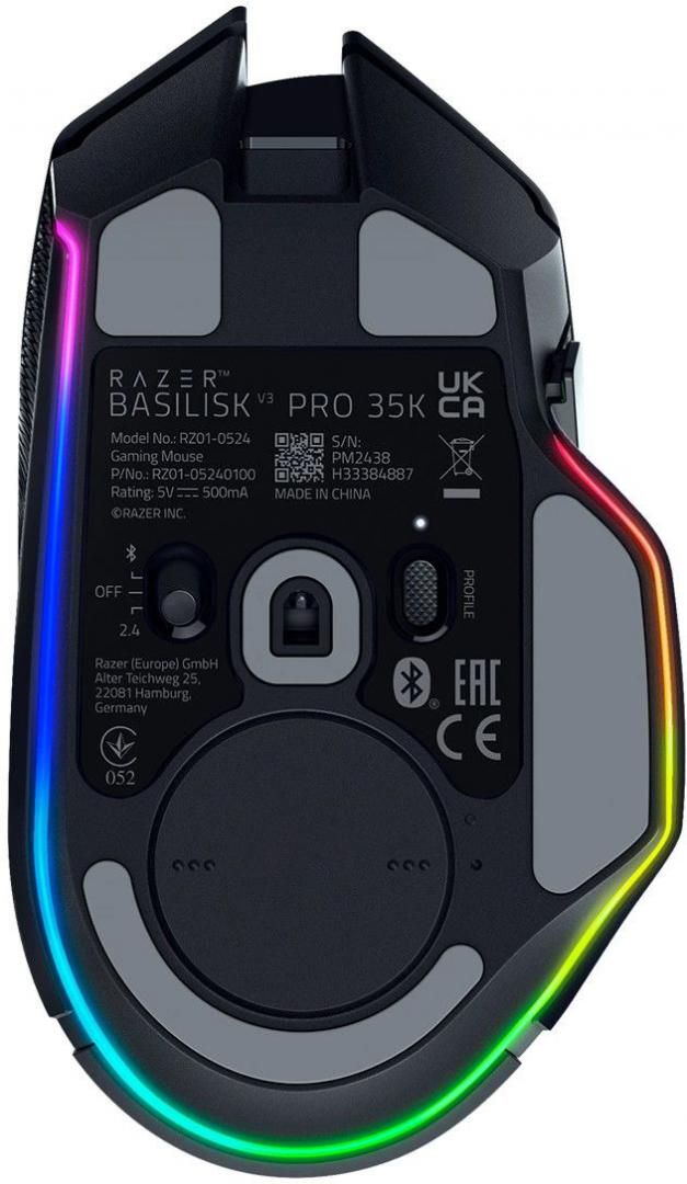 Gaming Mouse Razer Basilisk V3 Pro 35K Optical mouse Wireless Black Yes_4