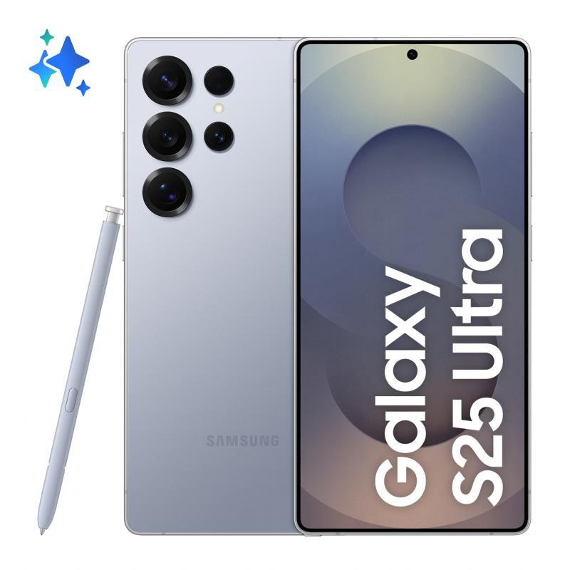 Samsung Galaxy S25 Ultra 17.5 cm (6.9 ) Dual SIM Android 15 5G USB Type-C 12 GB 512 GB 5000 mAh Blue  Silver  Titanium_2