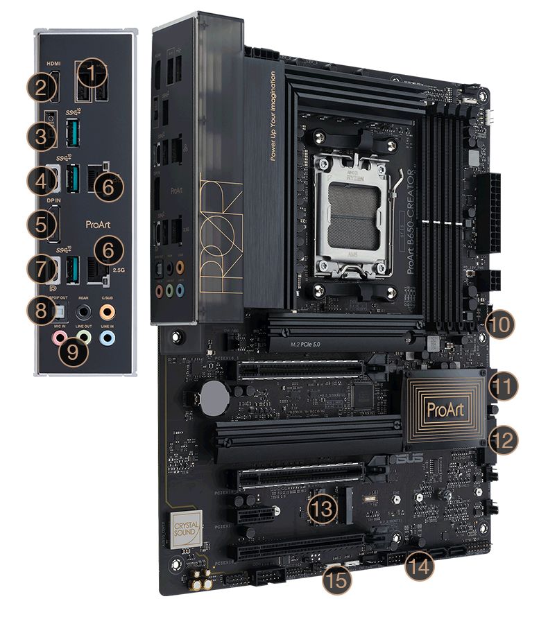MB AMD B650 SAM5 ATX/PROART B650-CREATOR ASUS_2