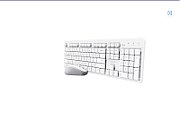 Kit Trust Ody II wireless, cu taste silentioase, cu functie de power saving, rezistenta la stropire, conectare tip USB-A 2.0, include 2 baterii, compatibila PC/Laptop (Windows, MacOS, Chrome OS), rezolutie mouse 1600 DPI, optic, alb_1