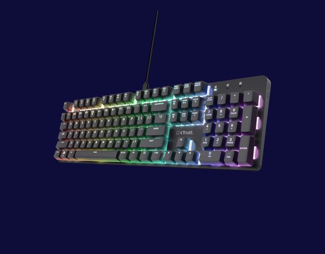 Tastatura mecanica Trust GXT 871 Zora, USB 2.0. nr taste 104, negru_3