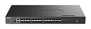 D-Link Switch L3 Managed 32 porturi DXS-3410-32SY, Dimensiuni:441.0 x 250 x 44.0 mm , Capacitate Switch: 760Gbps, 1 x USB 2.0 T, 1 x RJ-45 Console port, 1 x RJ-45 Management port, 1 x USB 2.0 port, 28 x 10G SFP+ ports, 4 x 10/25G SFP28 ports, 3 ventilatoare, Consum: Max.: 104.0 W,_1