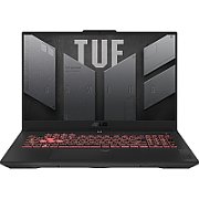 Laptop Gaming ASUS ROG TUF A17, FA707NU-HX051, 17.3-inch, FHD (1920 x 1080) 16:9, AMD Ryzen™ 5 7535HS (16MB Cache, Up to 4.55GHz), AMD Radeon™ Navi2 Graphics, NVIDIA® GeForce RTX™ 4050 Laptop GPU (194 AI TOPs), 144Hz, 2x DDR5 SO-DIMM slots, 2x M.2 PCIe, DDR5 16GB, 512GB PCIe® 4.0 NVMe™ M.2 SSD, 250_1