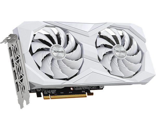 Graphics Card Asrock RX 6600 Challenger White 8G retail_3