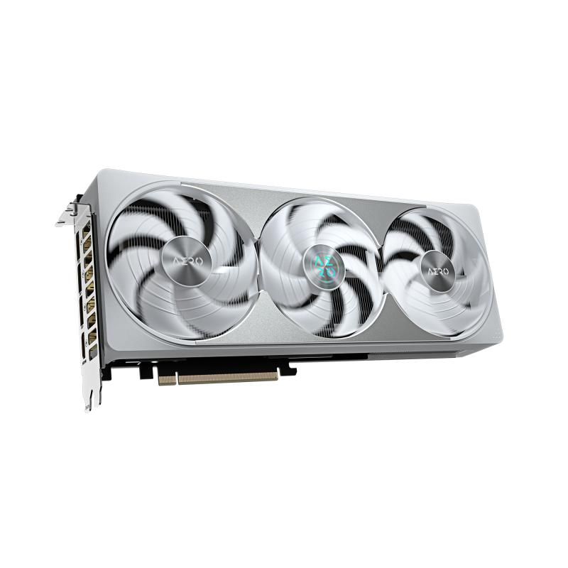 GIGABYTE GeForce RTX 5080 AERO OC SFF 16G Graphics Card - 16GB GDDR7  256bit  PCI-E 5.0  2730MHz Core Clock  3 x DisplayPort  1 x HDMI  GV-N5080AERO OC-16GD_4