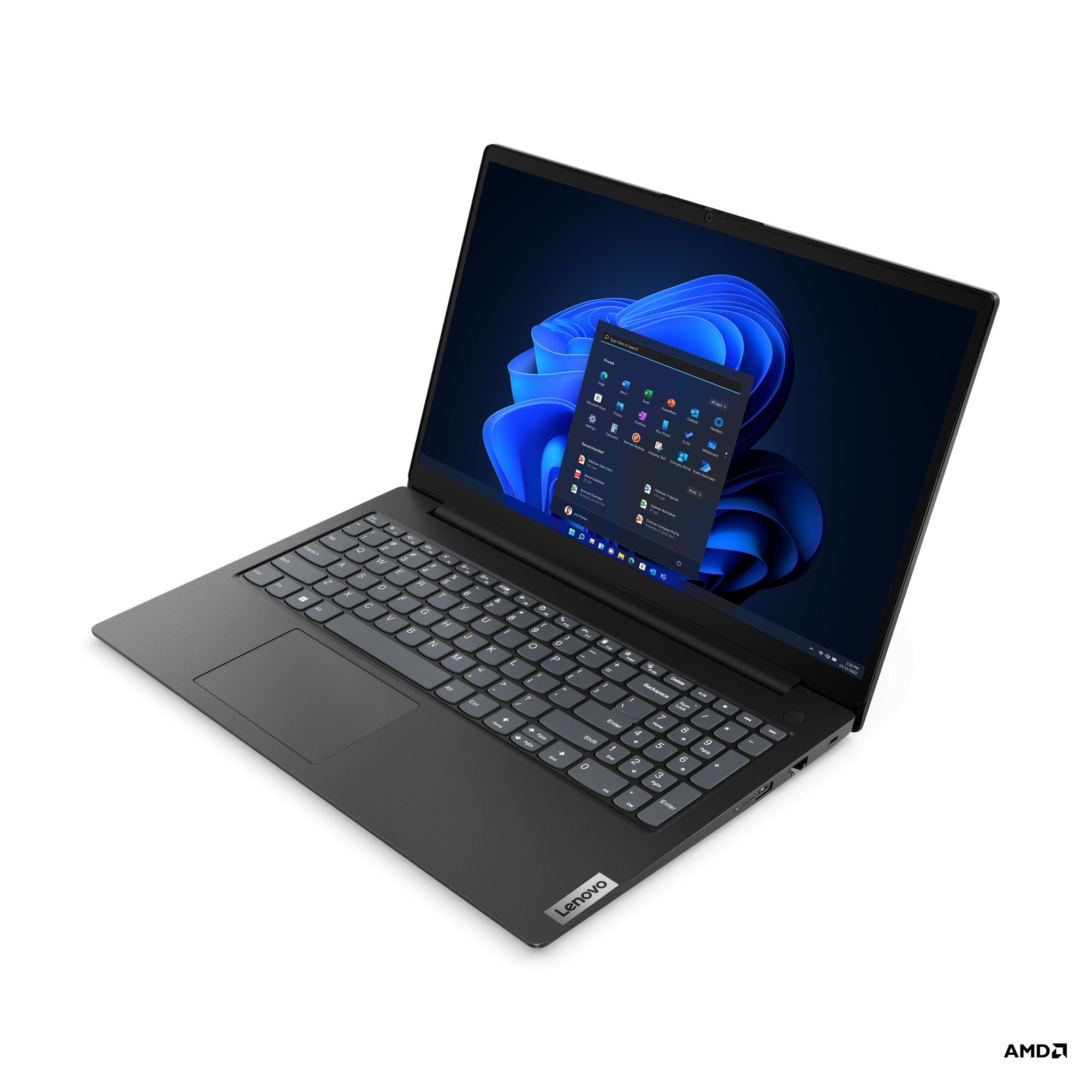 Lenovo V15 G4 8+512GB SSD AMD Ryzen 5 black QWERTZ_3