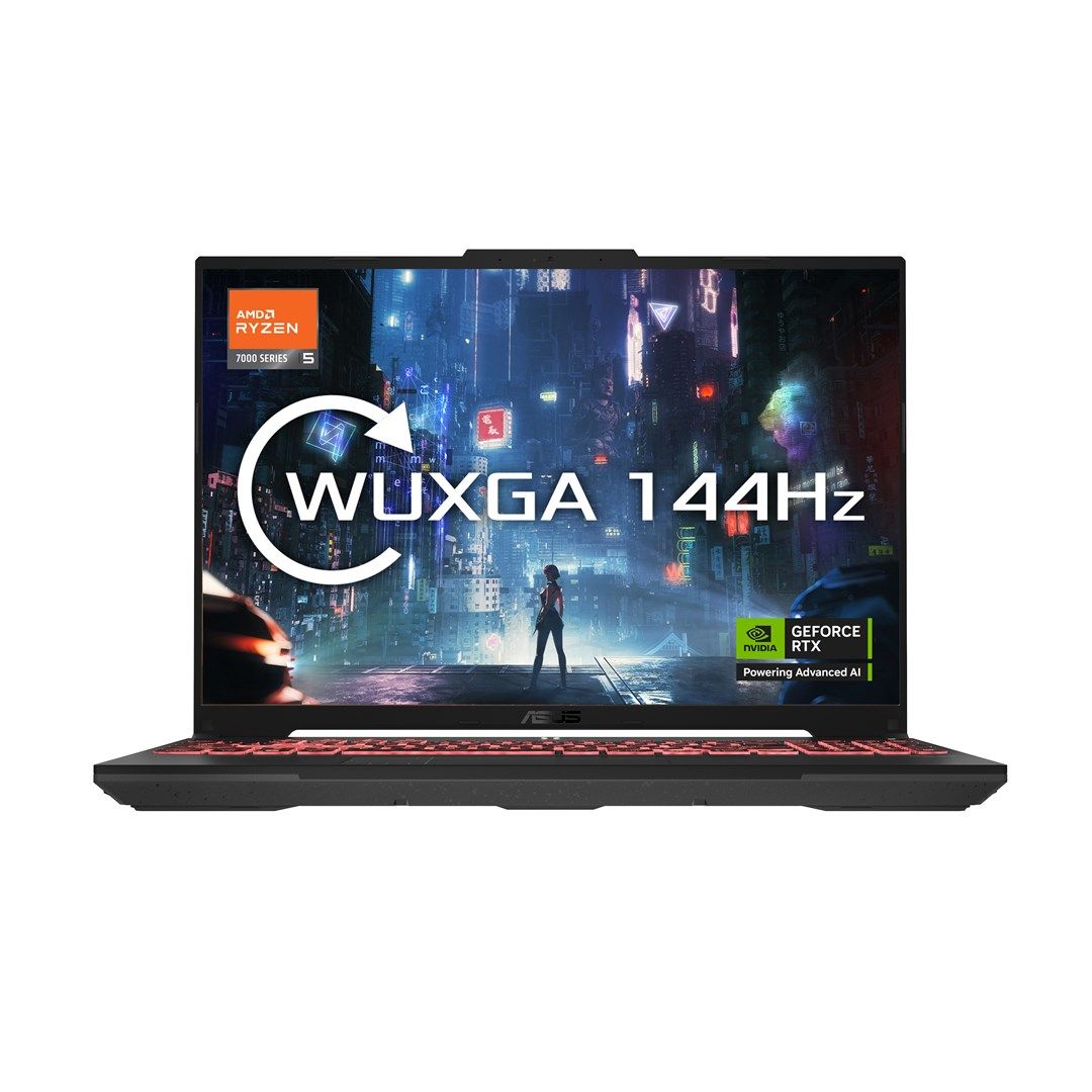 ASUS TUF Gaming A16 FA607NU-R5085W Ryzen 5 7535HS 16.0  FHD+ 144Hz Value IPS-level 300nits AG 8GB DDR5 SSD512 GeForce RTX 4050 6GB LAN WLAN+BT Cam720p 56Wh Win11 Mecha Gray_3