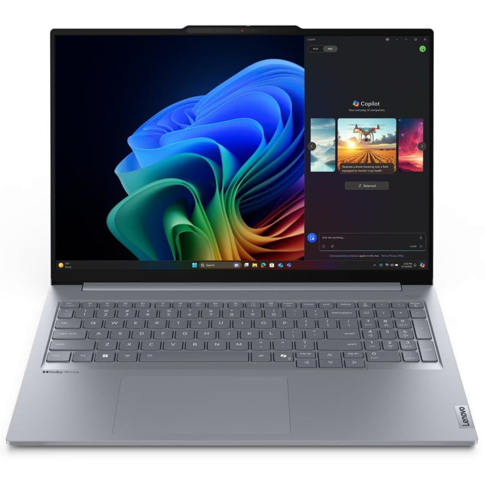 Lenovo ThinkBook 16 G7 Snapdragon X Plus X1P-42-100 16  WUXGA IPS 300nits AG 60Hz 32GB DDR5 SSD512 Qualcomm Adreno 84Wh W11Pro Luna Grey 3Y Onsite_2