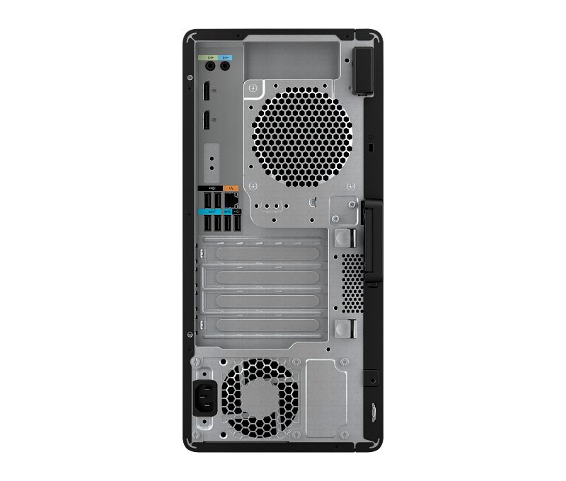 Desktop Workstation HP Z2 G9 Tower, Intel Core i7-14700 20-Core (2.1GHz, up to 5.4GHz, 28MB), video dedicat nVIDIA RTX A2000 12 GB, RAM 32GB DDR5 4800MHz (1x32GB), SSD 1TB PCIe-4x4 2280, 9.5mm SuperMulti DVDRW, LAN 10/100/1000, porturi: 10x USB Type-A/ 2x DP 1.4/ Audio Jack/ 1x RJ-45, sloturi: 1x_2