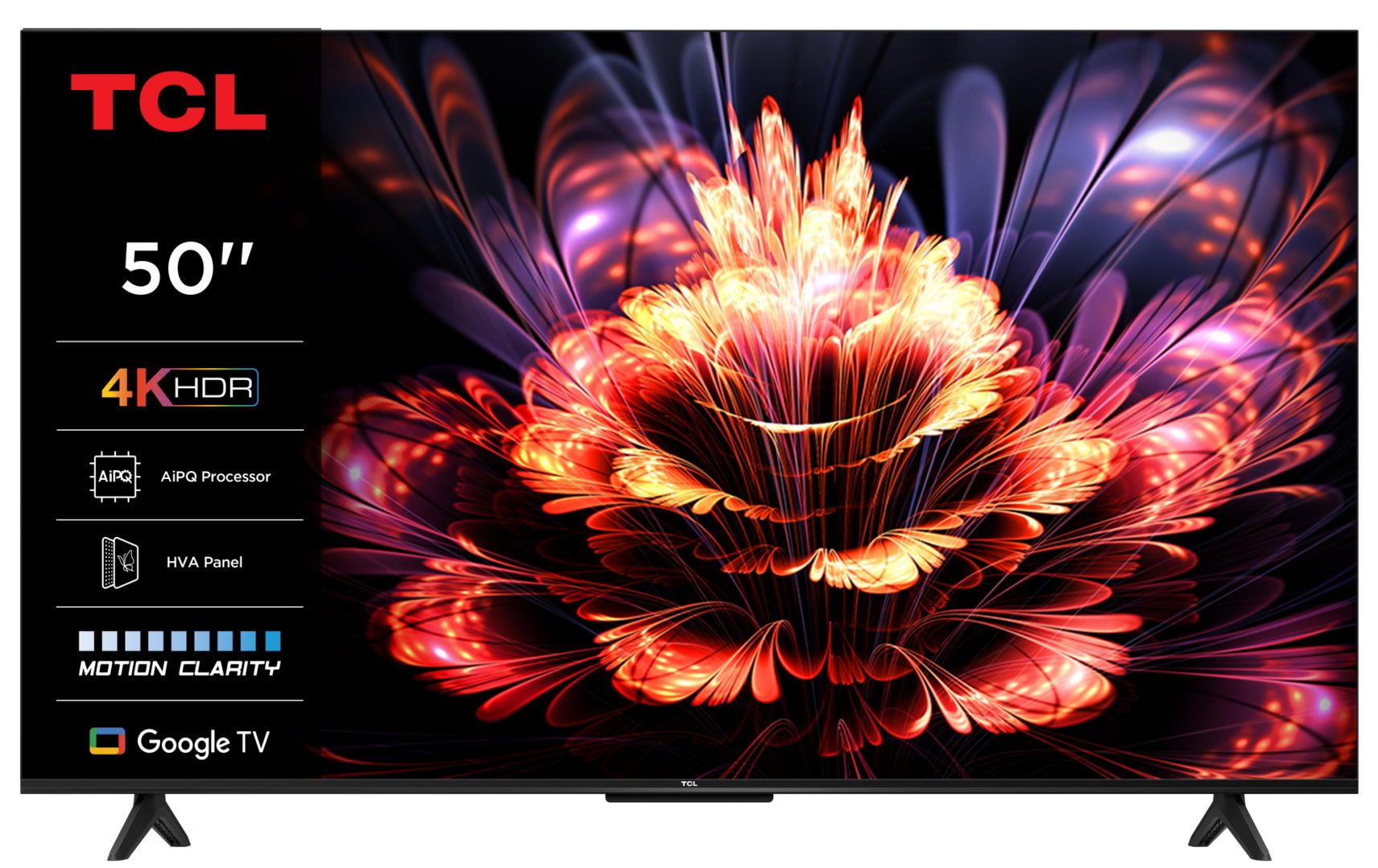 Televizor TCL LED 50V6C, 126 cm, Smart Google TV, 4K Ultra HD, (Model 2025)_2