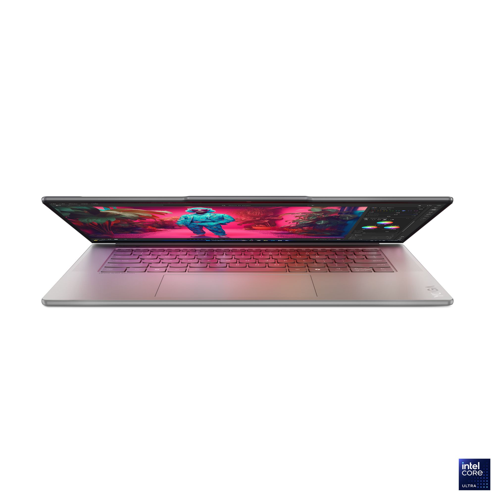 Lenovo Yoga Slim 7i Aura Edition Ultra 7 256V 15 3  2.8K Touch 120Hz 16GB LPDDR5x-8533 SSD512 Intel Arc Graphics 140V 70Wh Win11 Luna Grey 3Y_2