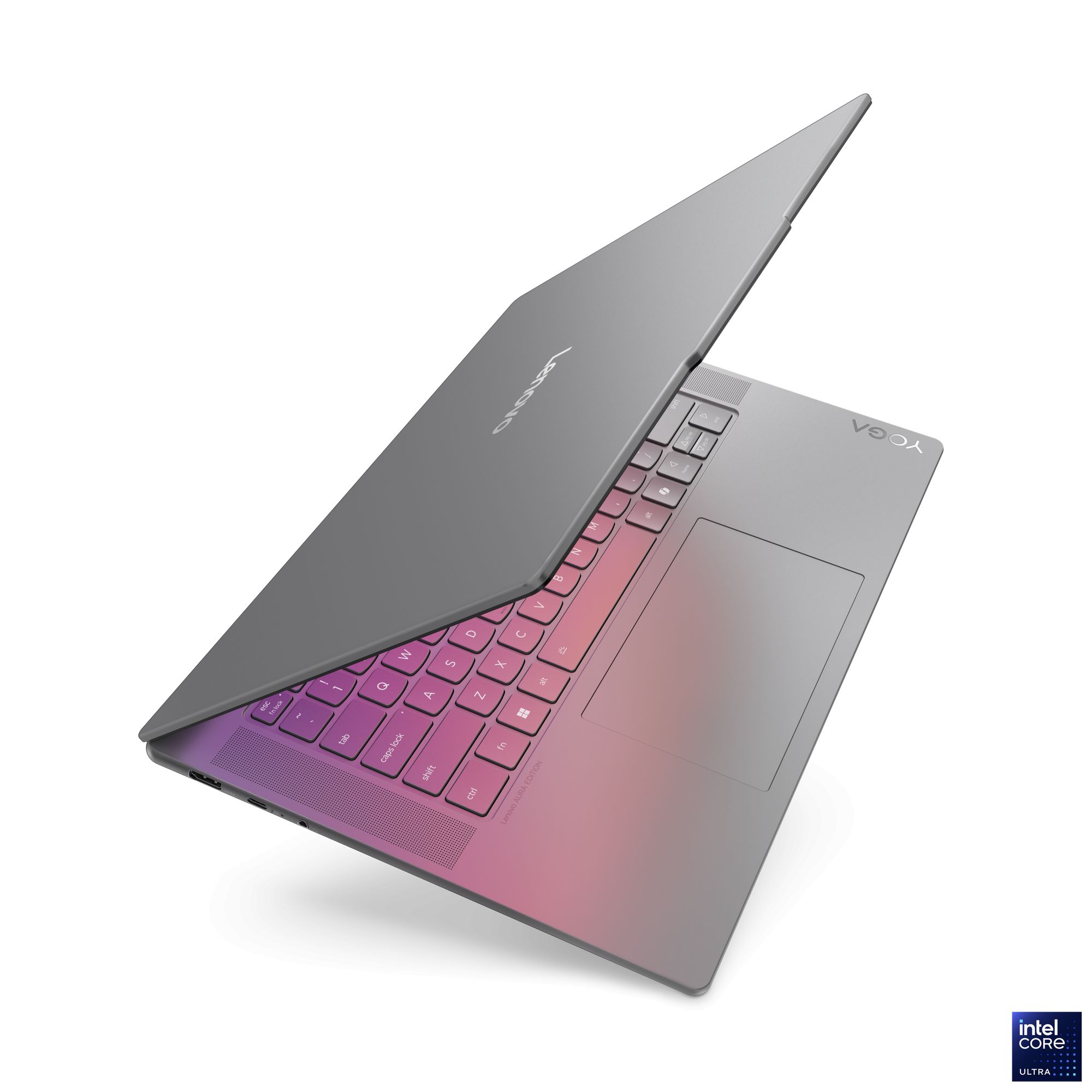 Lenovo Yoga Slim 7i Aura Edition Ultra 7 256V 15 3  2.8K Touch 120Hz 16GB LPDDR5x-8533 SSD512 Intel Arc Graphics 140V 70Wh Win11 Luna Grey 3Y_3