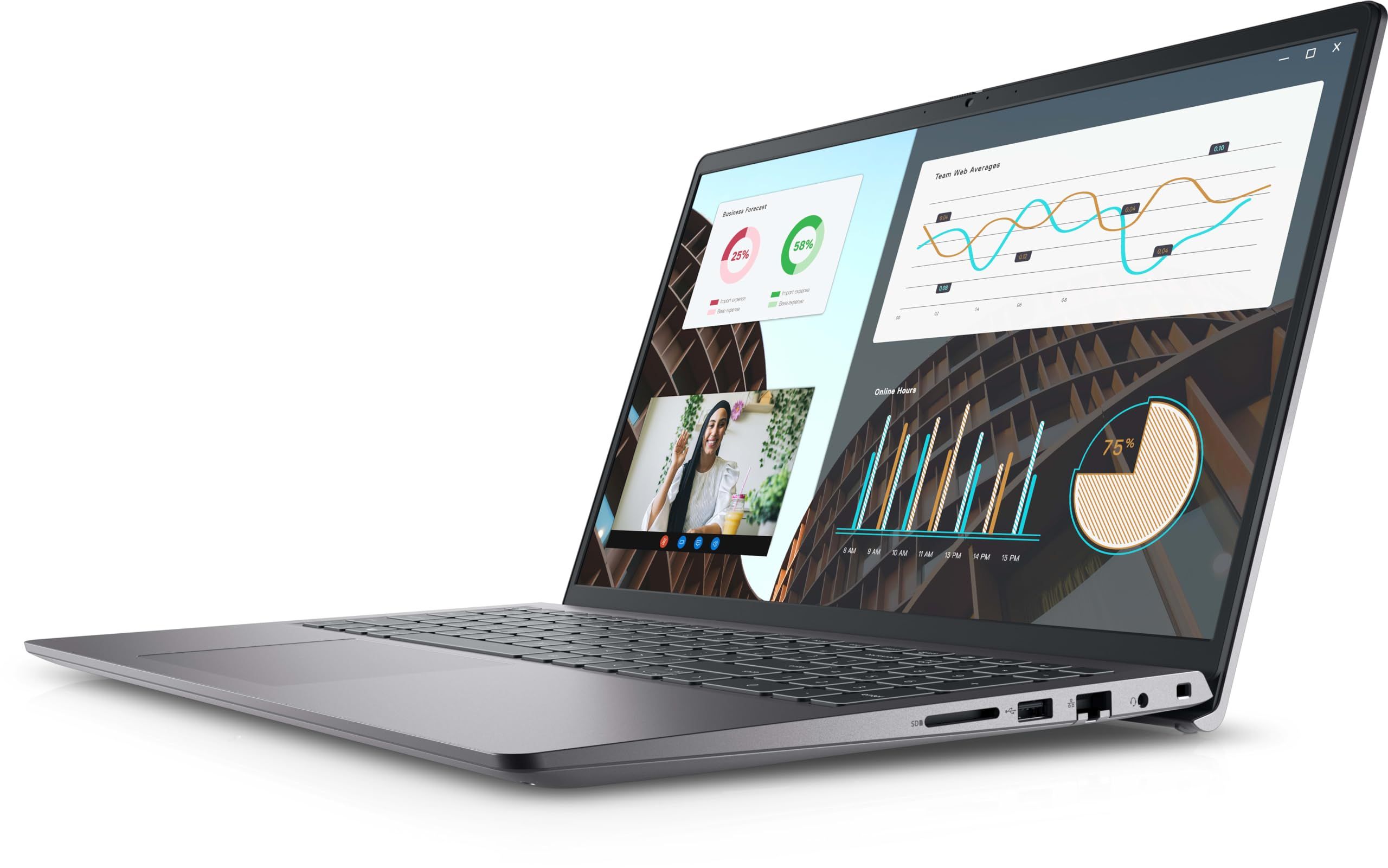 Dell Vostro 3530 i5-1334U 15 6 FHD IPS 120Hz 250nits 16GB DDR4 2666 SSD512 Intel  UHD Graphics W11Pro_4