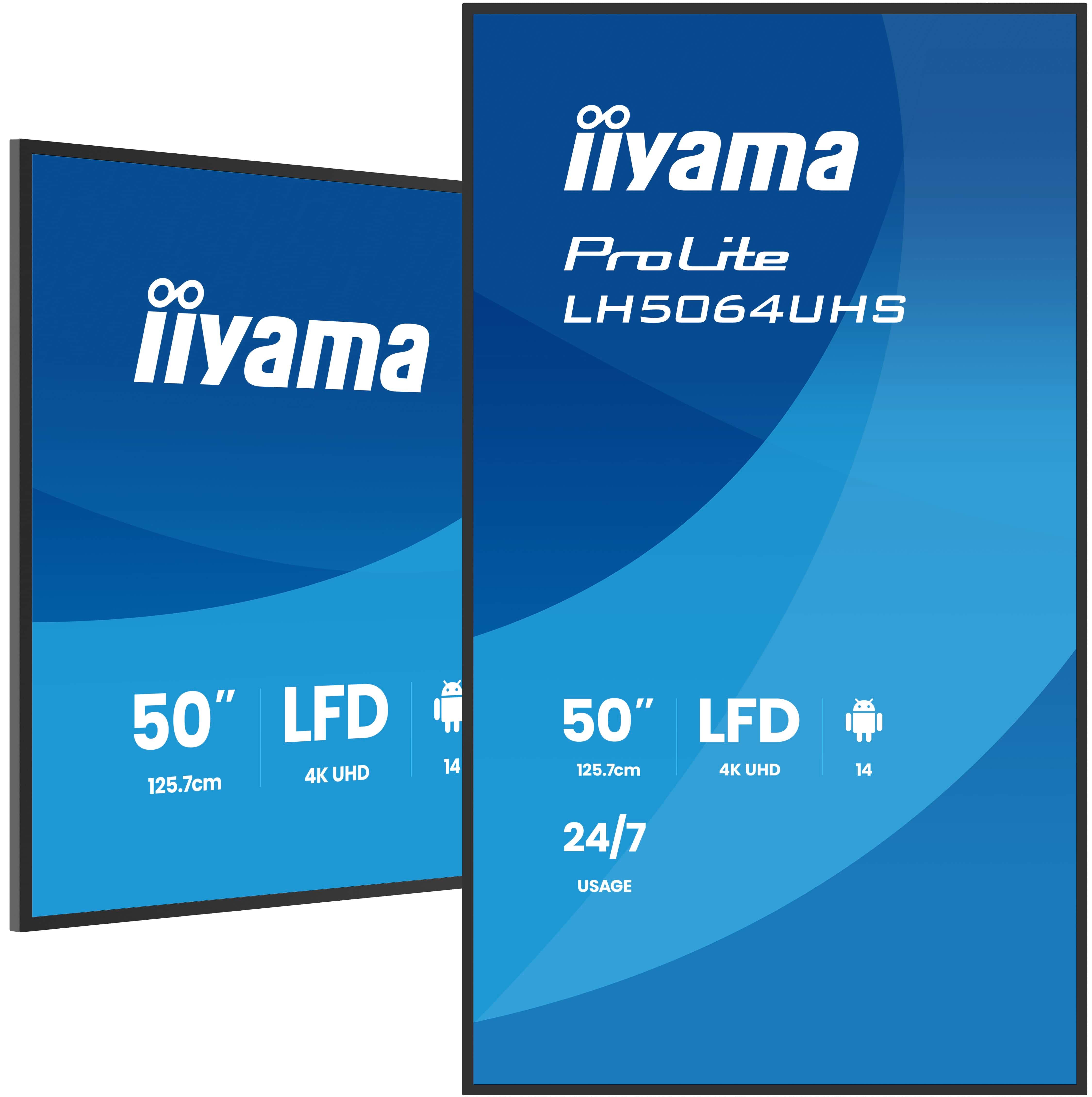 LH5064UHS-B1AG 50 IN LCD UHD/6.5MS 24/7 65MS 500CD/M 1200:1 S_2